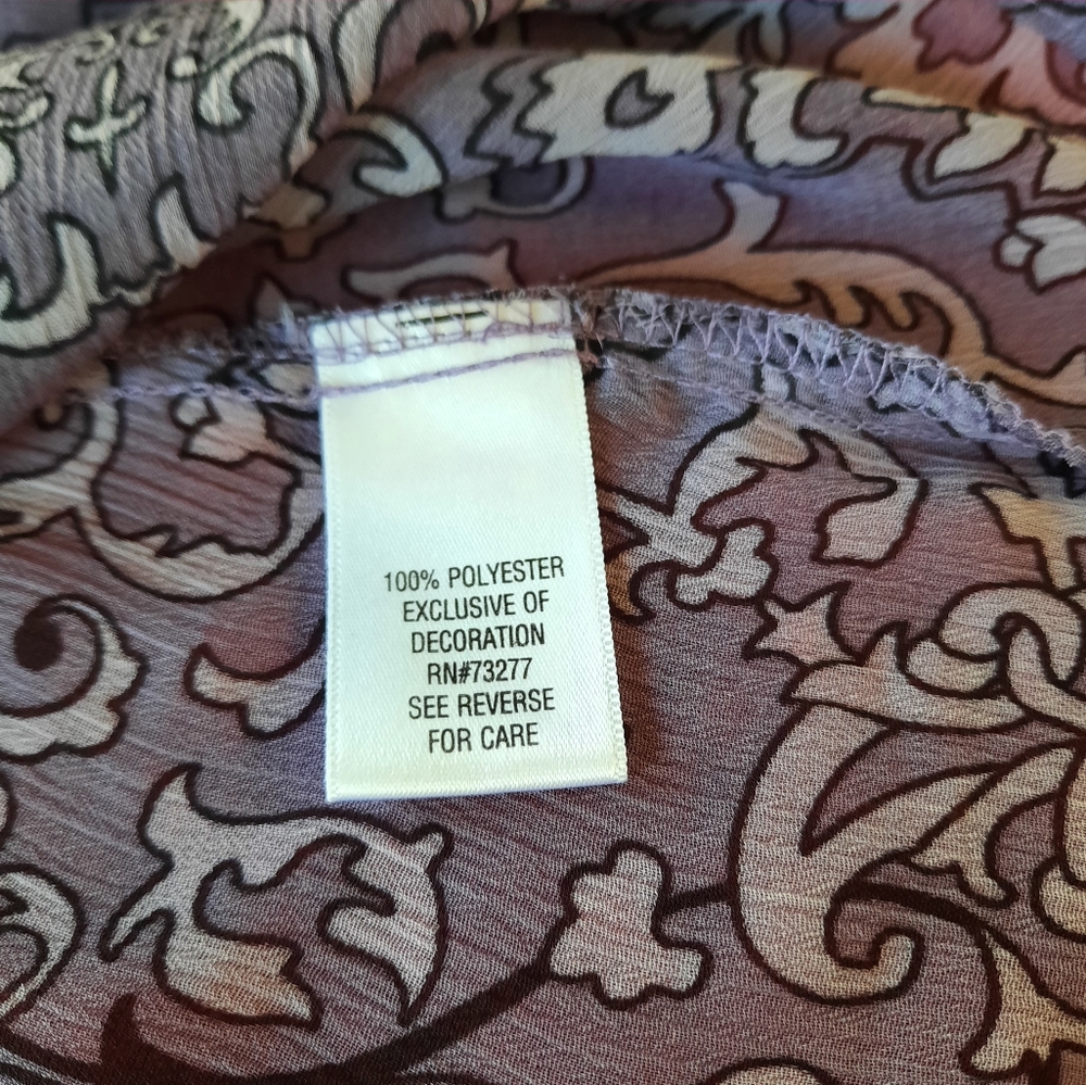Apt. 9 Printed Blouse - Picture 4 of 7